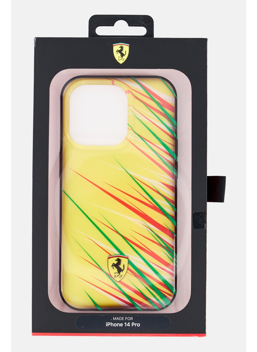 Scuderia Ferrari Iphone 14 Pro Brand Logo Protective Case, Multicolor  - Image 1