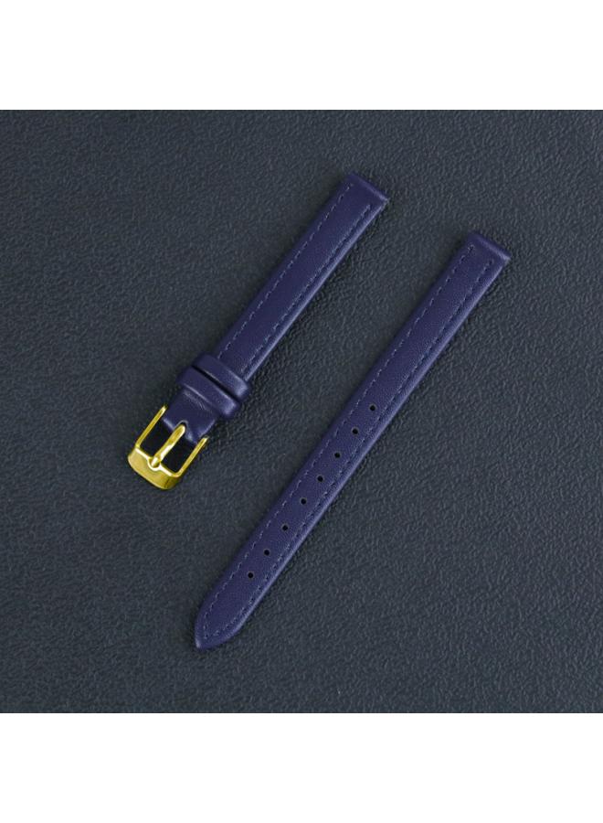 Wear-resistant Leather Watch Strap Cute Women's Waterproof Ultra-thin Watch Strap 0 2 4 6 8 20 22mm