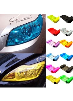 Techmaster Headlight Stop Film Foil Coating Durable 1 Meter Light Green  - Image 2
