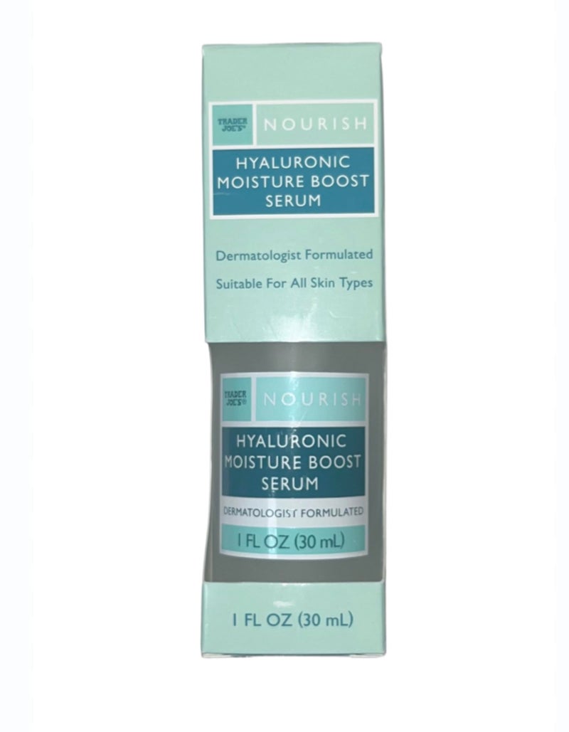 TRADER JOE'S HYALURONIC MOISTURE BOOST SERUM 1 FL OZ (30mL) - Image 1