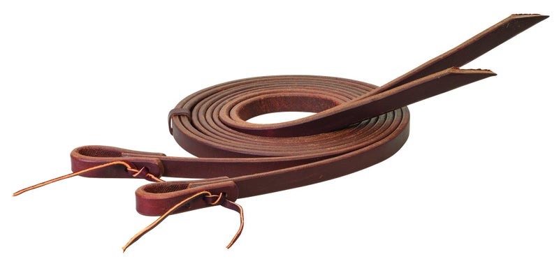 Weaver Leather Working Tack Extra Heavy Harness Split Reins 34 x 8 Golden Chestnut