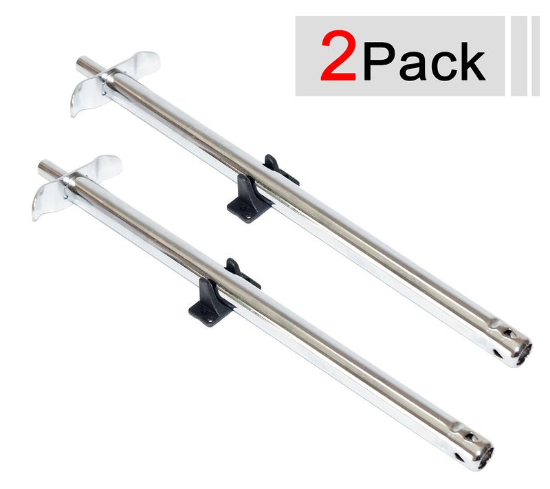 TULMAN 2 Pack 1 Feet Stainless Steel Long Spark Lighter for Kitchen Stove with Hanging Stand-Silver - Image 4