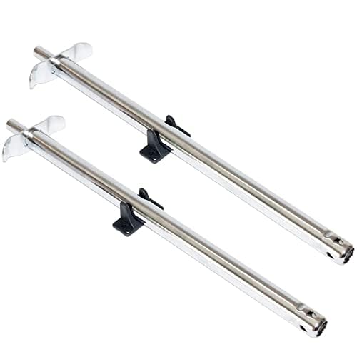 TULMAN 2 Pack 1 Feet Stainless Steel Long Spark Lighter for Kitchen Stove with Hanging Stand-Silver - Image 2