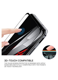 FARROBIZZ [2-Pack For Red Magic 6 Pro/Red Magic 6 Screen Protector, Tempered Glass [Full Adhesive][Full Coverage] [Bubble-Free] [Anti Scratch] HD Clear High Responsive for Red Magic 6 Pro 2021  - Image 5