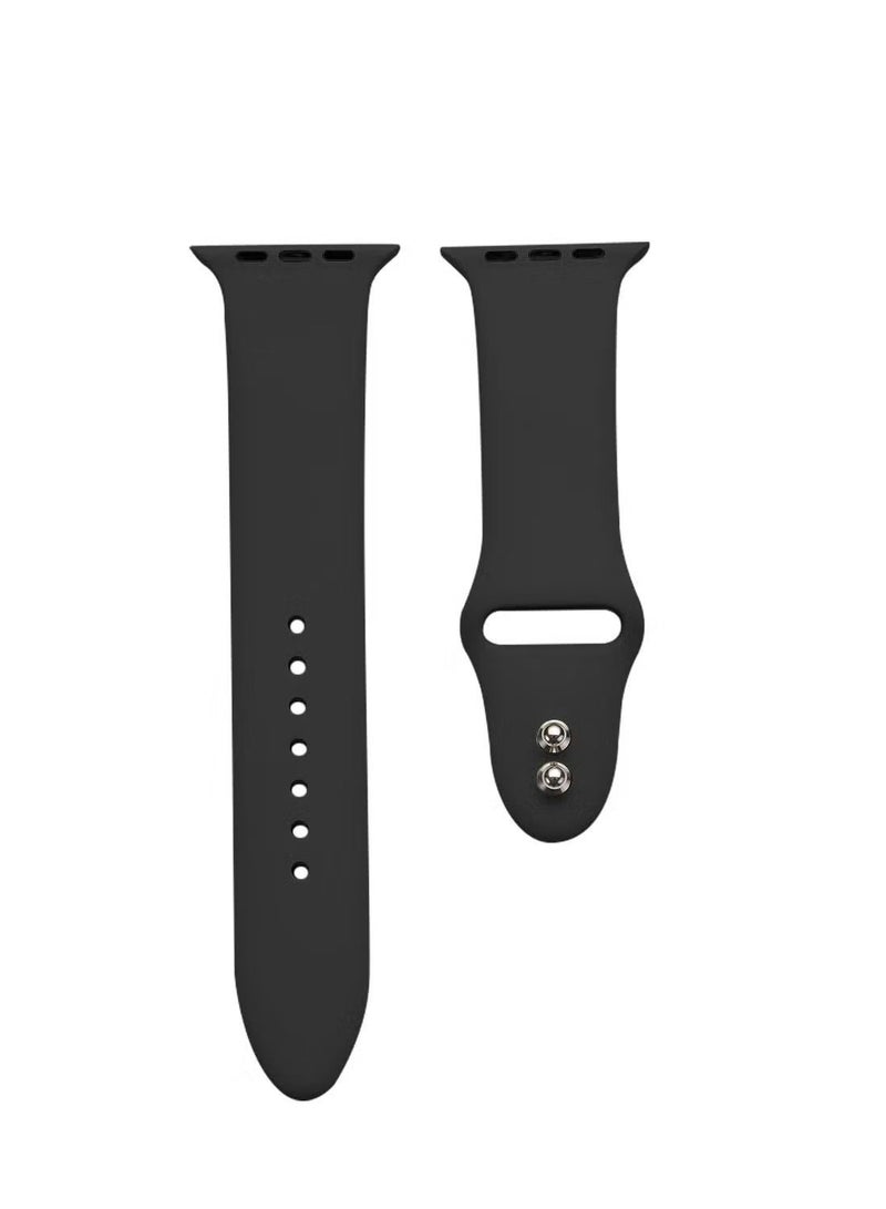 Zaboon Silicone Watch Band 200mm Length With Protective Case Cover For Apple Watch 7 41mm - Image 2