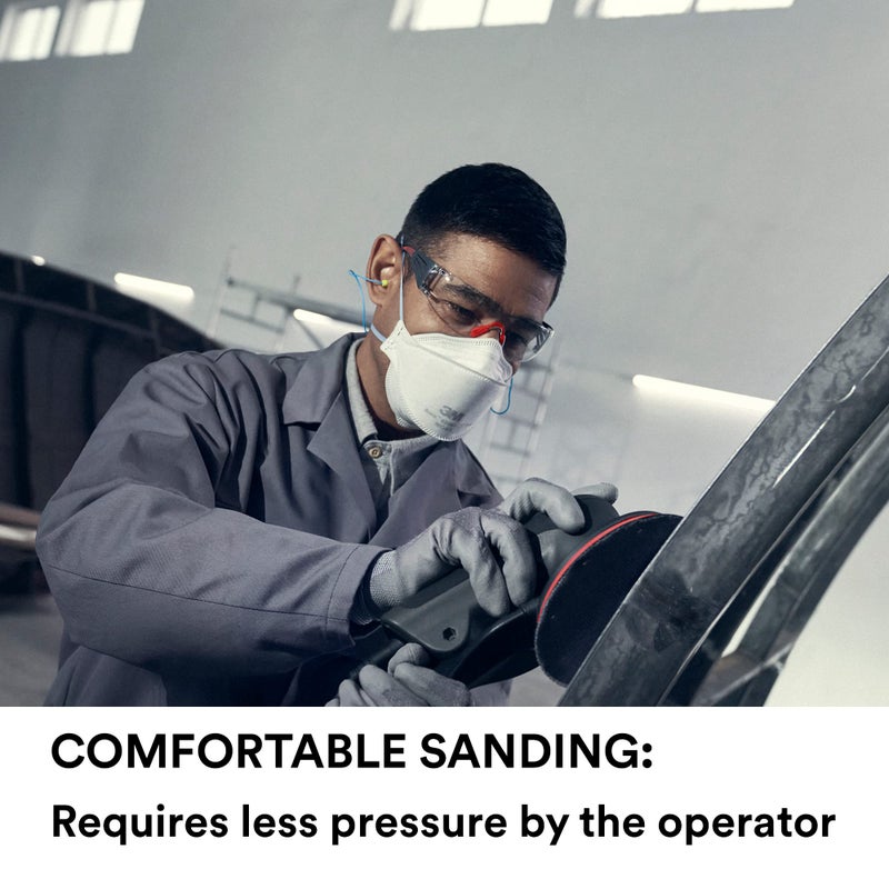 3M Xtract Net Disc 710W, 220+, 5 in, Die 500X, Pack of 50 Hook and Loop Sanding Discs, Virtually Dust-Free, Premium Option for Metal, Wood, Composites, Stock Removal, and Fine Finishing - Image 5