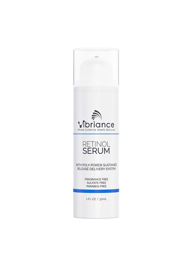 Vibriance Retinol Serum for Mature Skin, Reduces Appearance of Deep Wrinkles and Large Pores, Enhances Skin Tone, Improves Complexion | 1 fl oz (30 ml) - Image 1