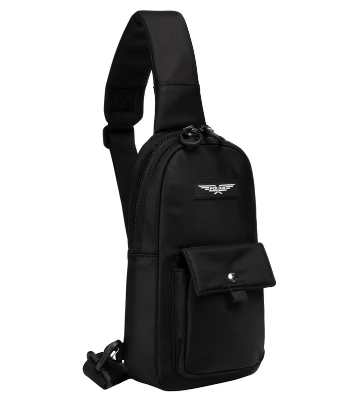 Police Men's Lewis Sling Body Bag - Black