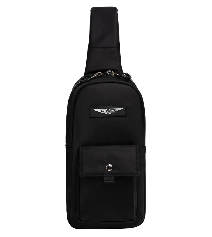 Police black Police Men's Lewis Sling Body Bag - Black for Men | Best Price UAE