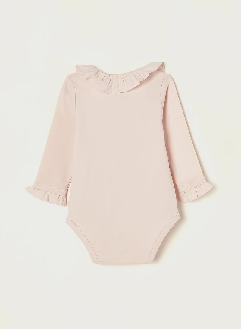 Zippy Infant Ruffle Neck Bodysuit