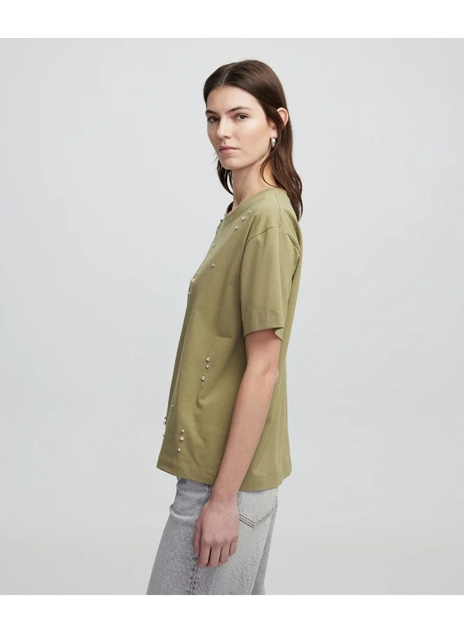 ابيكول تيشيرت مطرز