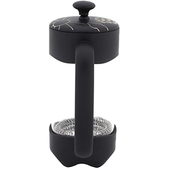 Any Morning French Press Coffee And Tea Maker Borosilicate Glass Coffee Press Stainless Steel Filter Durable And Heat Resistant Silver 1000 Ml 20 Oz 4 Cup - Image 4