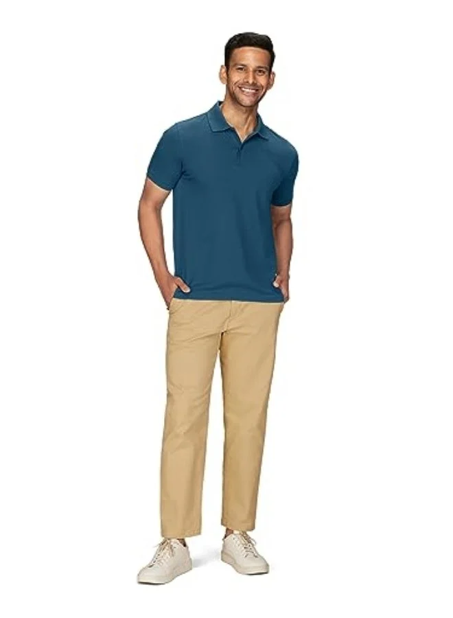 XYXX  XYXX Men's Nova 100% Combed Cotton Regular Fit Polo T-Shirt  | Best Price UAE