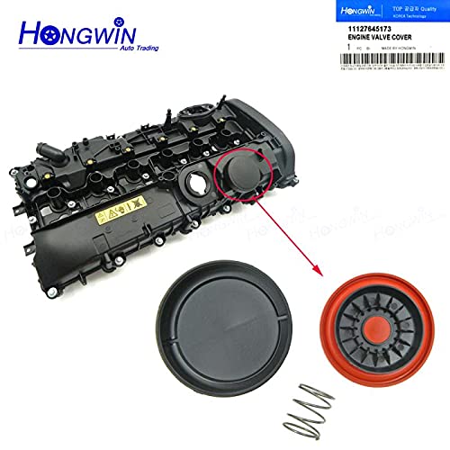 HONGWIN هونغوين 11127645173 مجموعة إصلاح غطاء صمام PCV الجديد مع غطاء غشاء B58 لسيارات بي إم دبليو F20 F21 F22 F23 F30 F31 F34 F32 F33 F36 G30 X3 - Image 2
