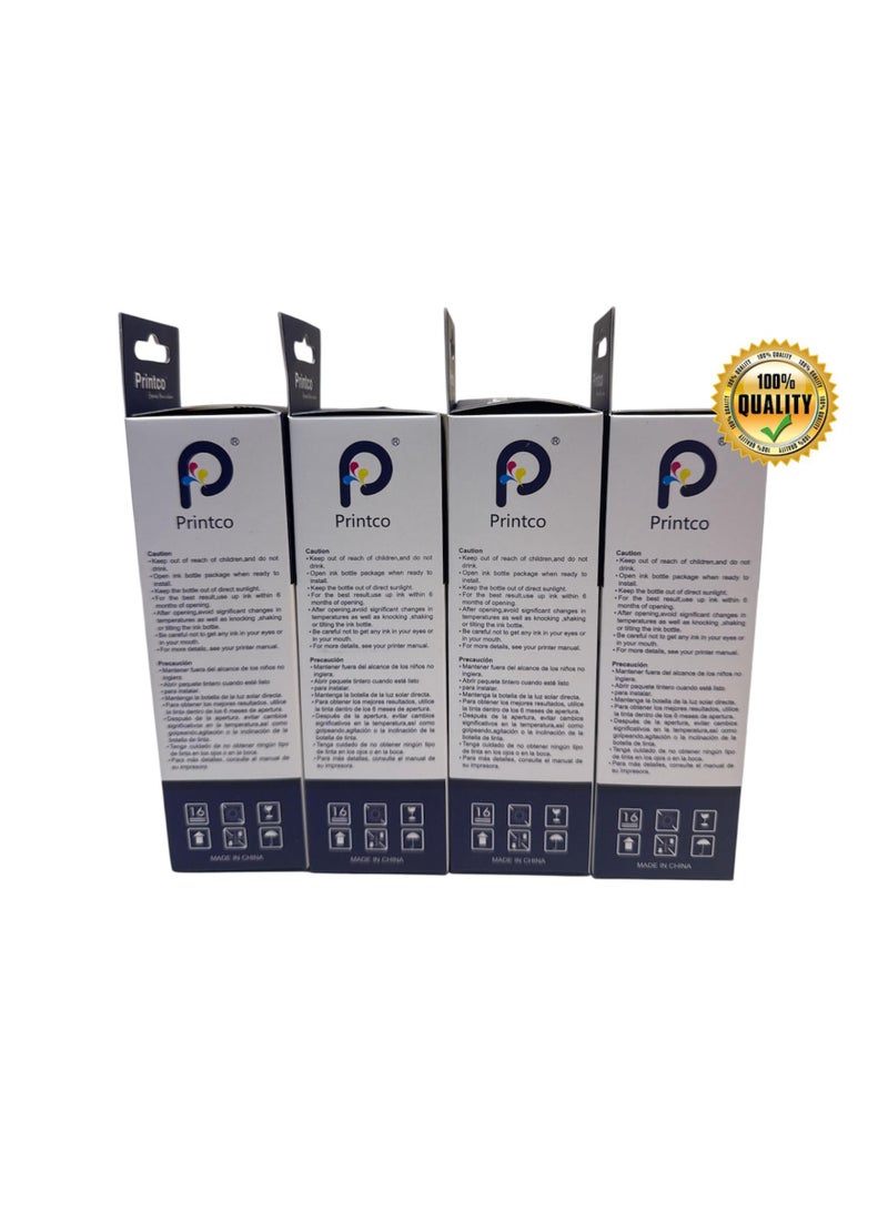 برينتكو خرطوشة حبر إبسون متوافقة مع Printco / مجموعة من 103 ألوان - Image 5