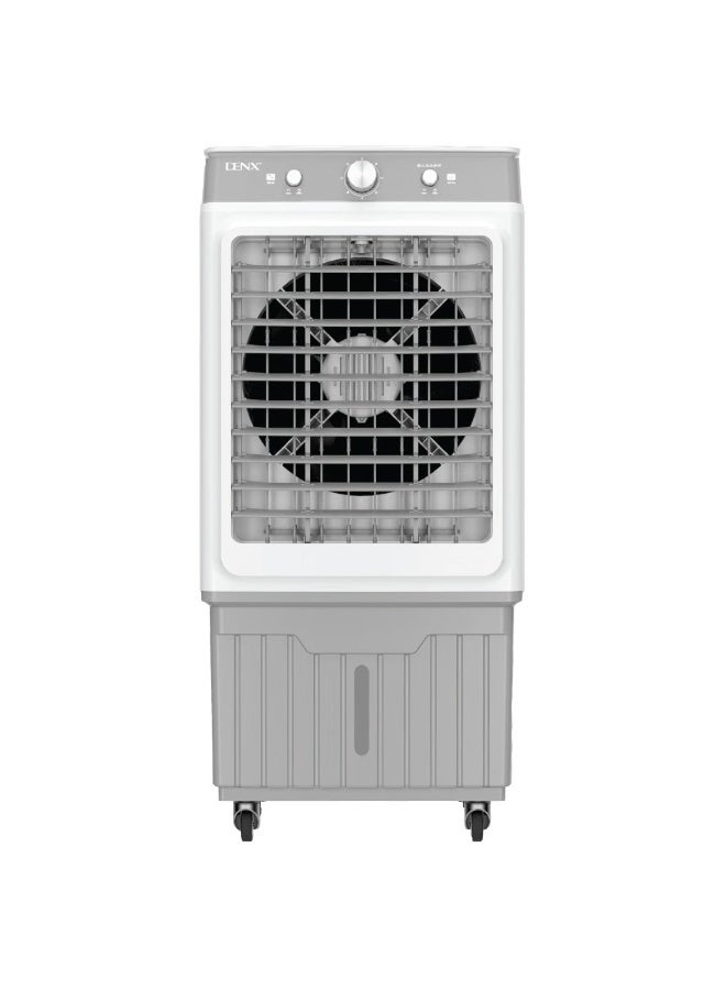 40L 120W Portable Water-Powered Desert Air Conditioner, White/Grey