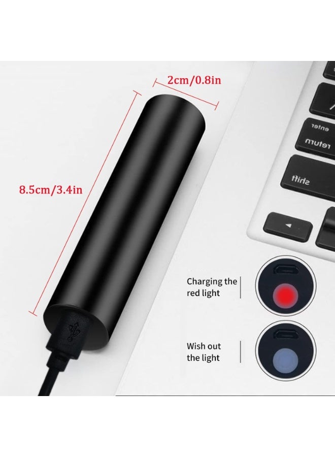 Rechargeable 365 nm Purple Light UV Flashlights, Portable Handheld Flashlights, Black Light for Pet Urine Detection, Fungus Detection, Cat Ringworm, UV Lamp, UV Flashlights  - Image 5