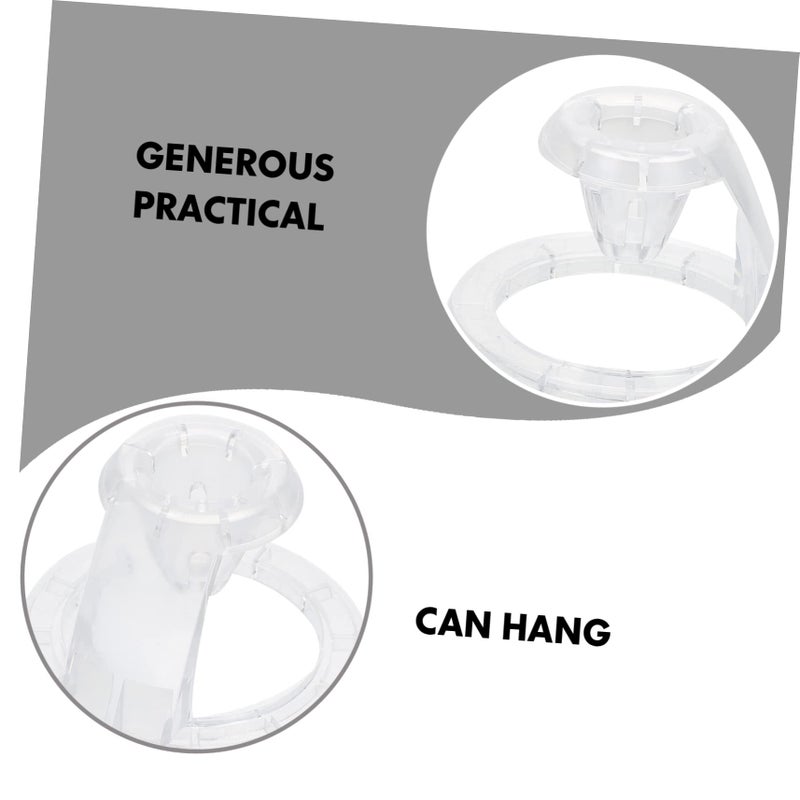 2Pcs Clear Plastic 3D Printing Pen Holder Shockproof Desk Storage Rack Organizer - Image 5
