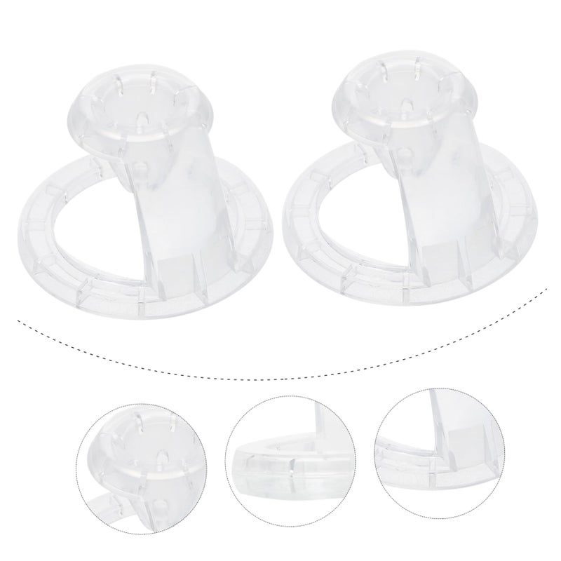 2Pcs Clear Plastic 3D Printing Pen Holder Shockproof Desk Storage Rack Organizer - Image 3