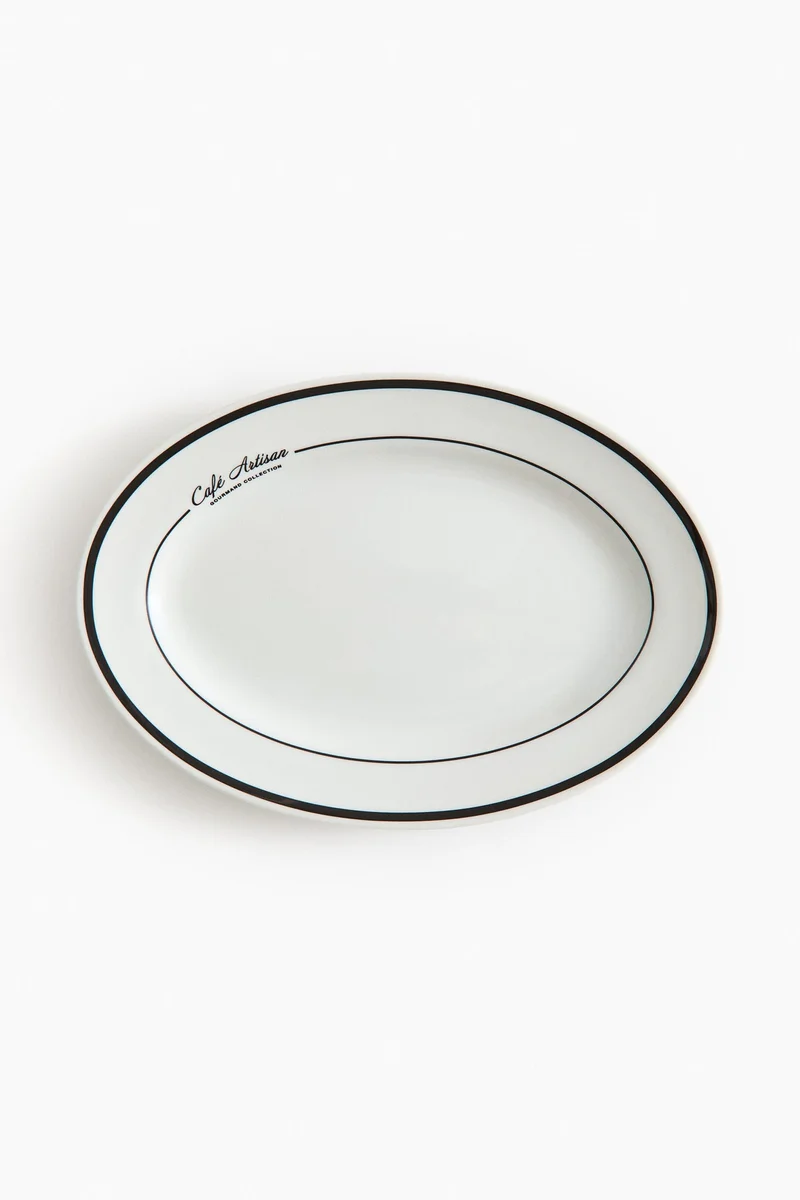 H&M Porcelain serving plate