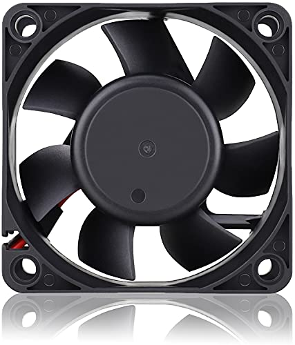 GDSTIME 60mm x 60mm x 25mm 6cm 2 Wire Dc 24v Brushless Cooling Fan - Image 1