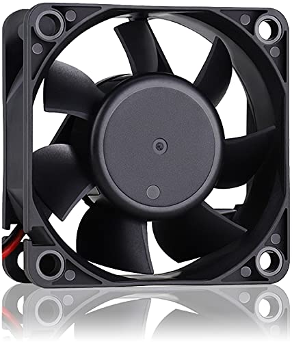 GDSTIME 60mm x 60mm x 25mm 6cm 2 Wire Dc 24v Brushless Cooling Fan - Image 3
