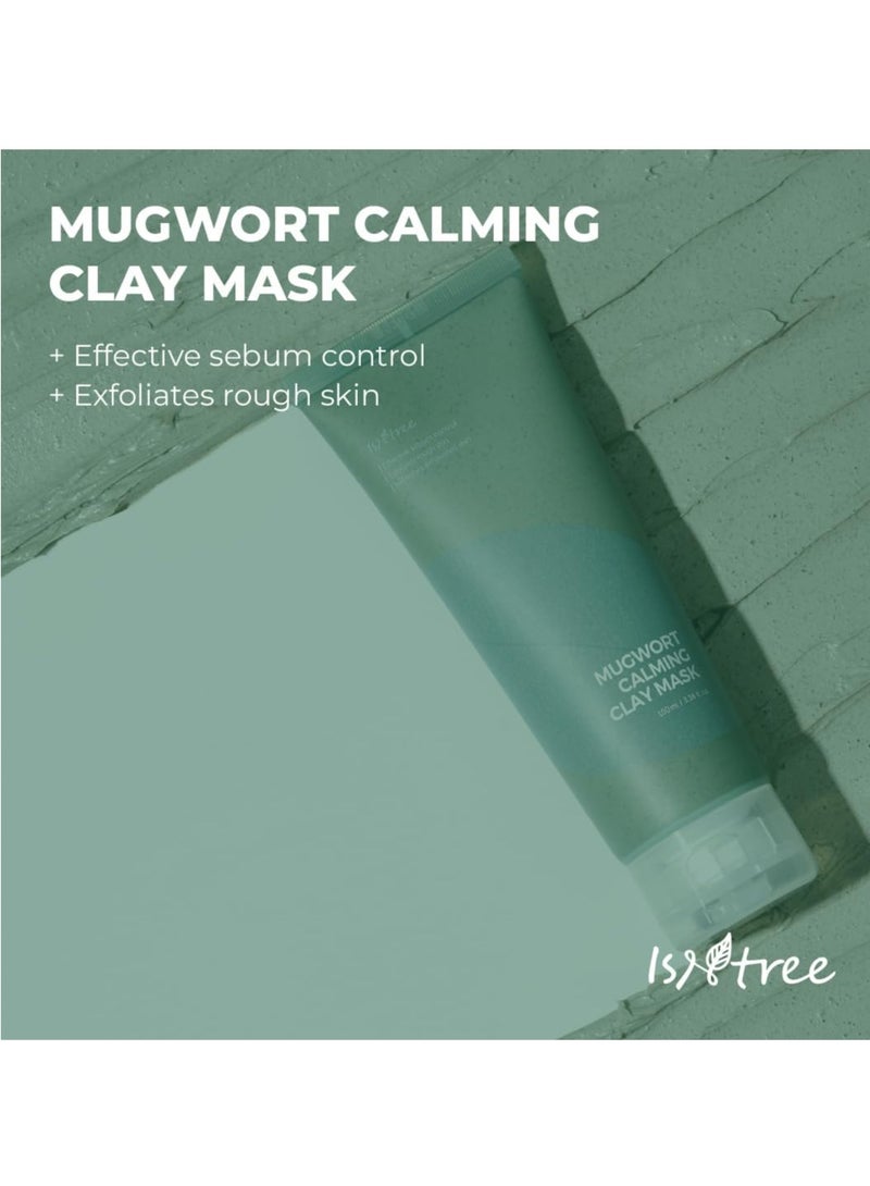 IsNtree Real Mugwort Clay Mask 100ml / 3.38 fl. oz. (100ml / 3.38 fl. oz.) - Image 2