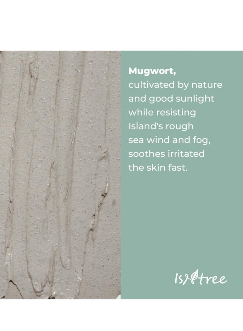 IsNtree Real Mugwort Clay Mask 100ml / 3.38 fl. oz. (100ml / 3.38 fl. oz.) - Image 4