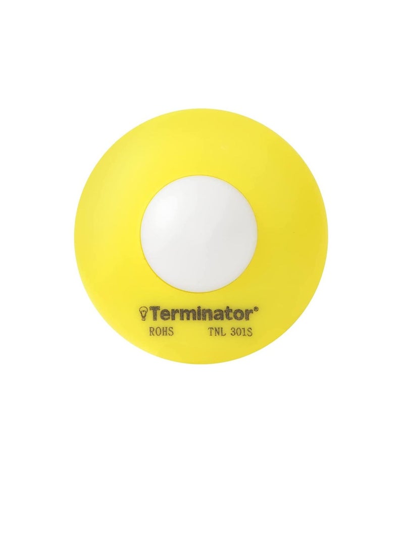 Terminator Terminator LED Night Light Sensor Operated 13A 110-220V Soft Light for Bedroom,Kitchen, Hallway, Stairs TNL301S (Yellow)  - Image 2