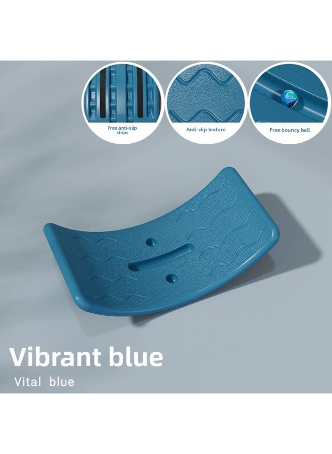 Children's Balance Board Smart Board Sensory Training Equipment Seesaw Household Indoor Toy Curved Board Balance Beam-Color:Children's Model - Blue [0-7 Years Old - Available Within 65kg ]  - Image 1