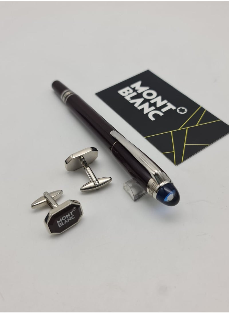 Mont Blanc Mont Blanc Classic pen and clipboard  - Image 1