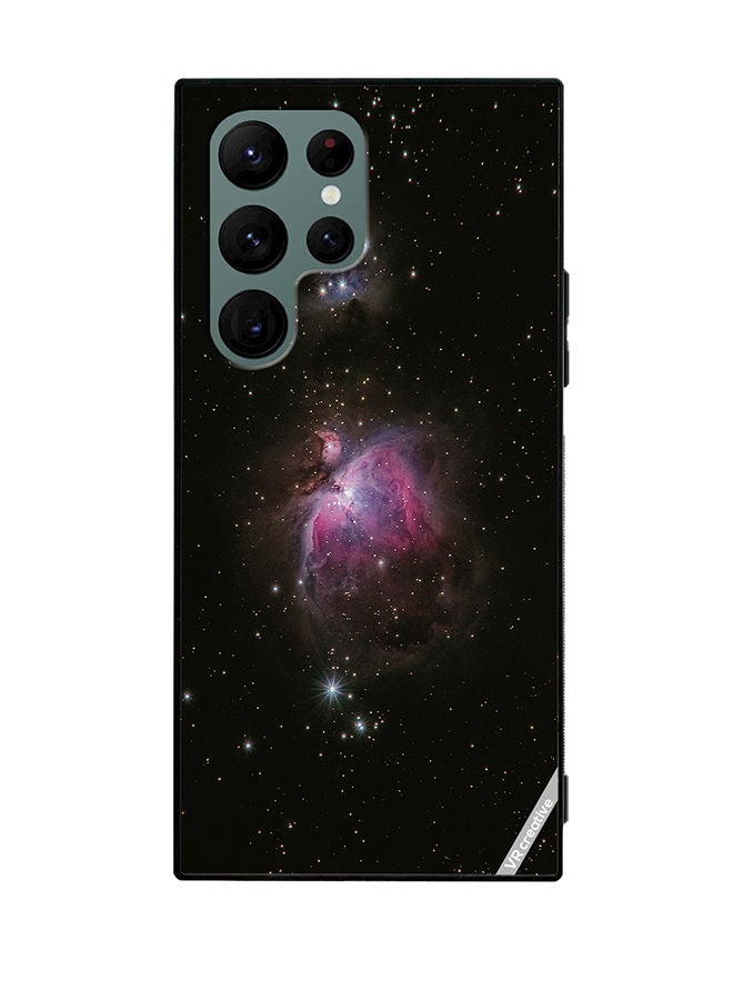 VR CREATIVE Protective Case Cover For Samsung Galaxy S22 Ultra 5G Nebula Design Multicolour - Image 1