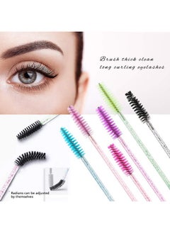 300 Pcs Disposable Mascara Brushes Crystal Eyelash Brushes Mascara Wands Applicator Eyelash Extensions Makeup Tools Eyebrow Brush (Crystal Multicolor) - pzsku/ZFEDC06F2799ADA3CCD67Z/45/_/1707976597/f6b36386-8705-4d03-abfc-df29047a3f23