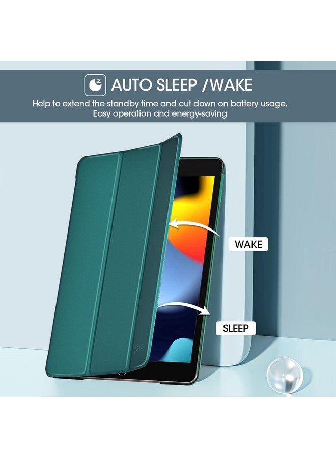 بروكاس حافظة ProCase لجهاز iPad الجيل التاسع 2021/ iPad الجيل الثامن 2020/ iPad الجيل السابع 2019، حافظة iPad مقاس 10.2 بوصة، غطاء iPad الجيل التاسع - زمردي - Image 3