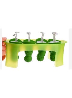 Generic Zombie Popsicle Mold Set 4 Pieces Homemade Silicone Popsicle Maker Kid Easy Release Ice Cream Molds Reusable DIY Pop Molds- BPA Free (Zombie)  - Image 4