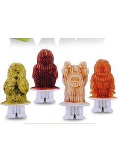 Generic Zombie Popsicle Mold Set 4 Pieces Homemade Silicone Popsicle Maker Kid Easy Release Ice Cream Molds Reusable DIY Pop Molds- BPA Free (Zombie)  - Image 5