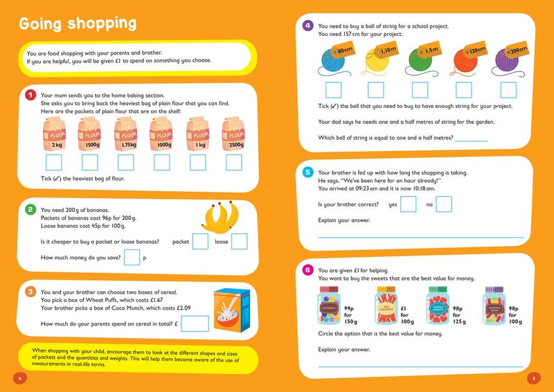 Collins Problem Solving and Reasoning Ages 7-9: Ideal for Home Learning - Image 4