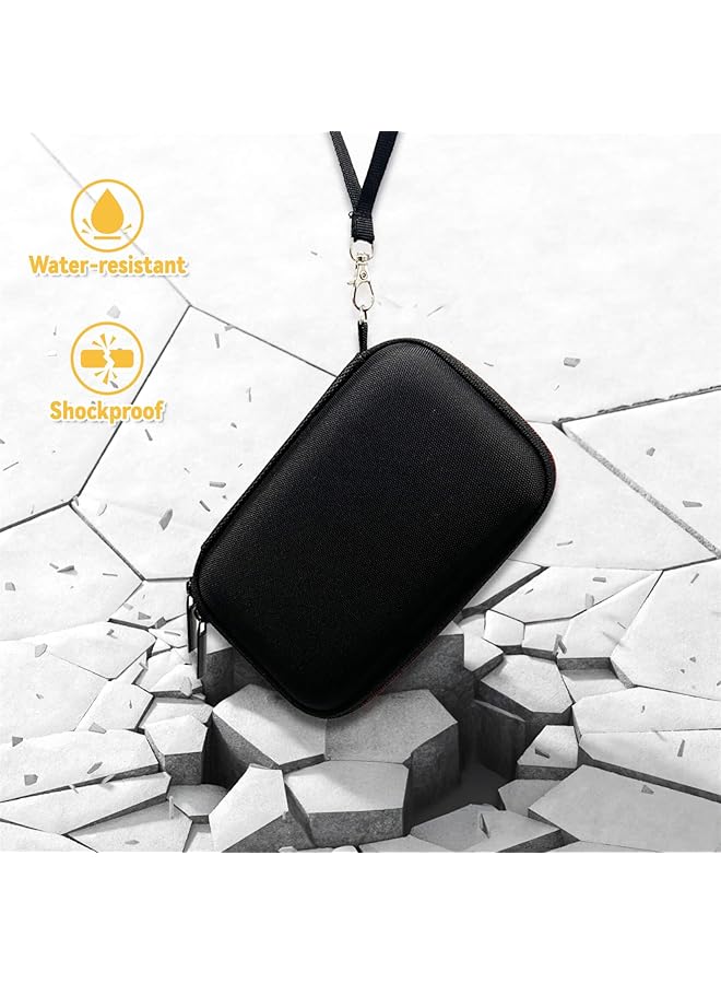 إيروريكس جراب لمكبر الصوت المحمول Jbl فقط! حقيبة تخزين صلبة واقية للسفر متوافقة مع الشاحن وكابل USB Go 3&2&Essential - Image 4