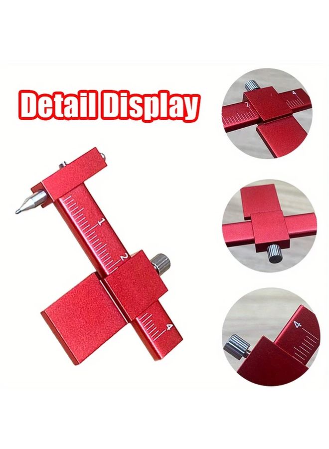 1 Set Red All Level Marking Tool Dual End Design For 3D Prints Stone Carving - Image 3