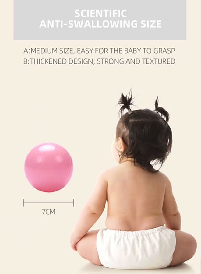 JSAITOYS 7cm Colorful Baby Ocean Ball Pit Bathing Toy Soft Plastic Balls - Image 2