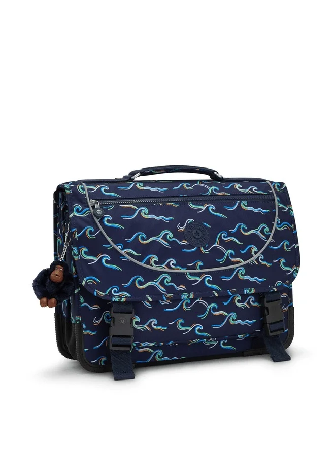 Kipling  Preppy Fun Ocean Print Backpack  | Best Price UAE