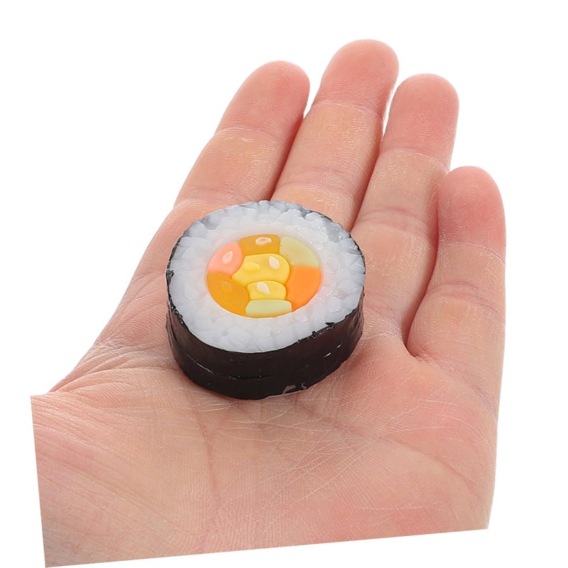 6Pcs Realistic Sushi Models Decoration Props For Food Photography And Display - Image 5
