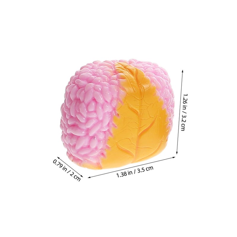 6Pcs Realistic Sushi Models Decoration Props For Food Photography And Display - Image 3