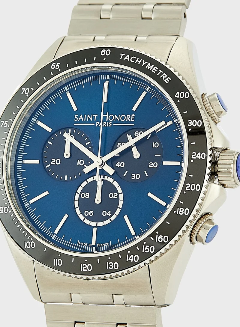 Saint Honore Paris Lb896101 17Din Chronograph Analog Watch