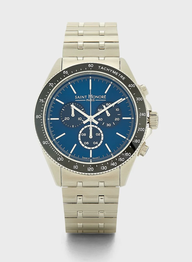 Saint Honore Paris Lb896101 17Din Chronograph Analog Watch