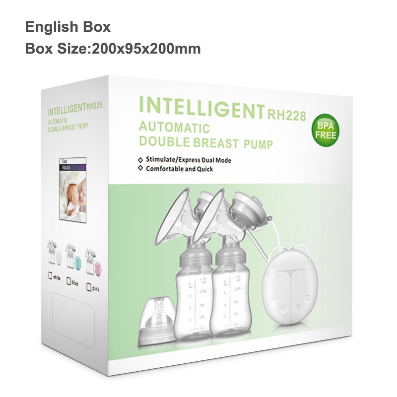 Bilateral Electric Breast Pump, Silent Breast Pump, Automatic Milking And Lactation Device, Non-Wearable, Maternal And Infant - Image 4