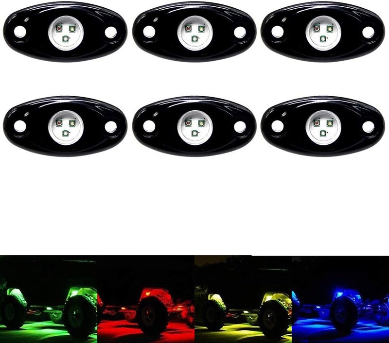OPP ULITE 6 Pods RGB LED Rock Lights Kit with Bluetooth - Image 1