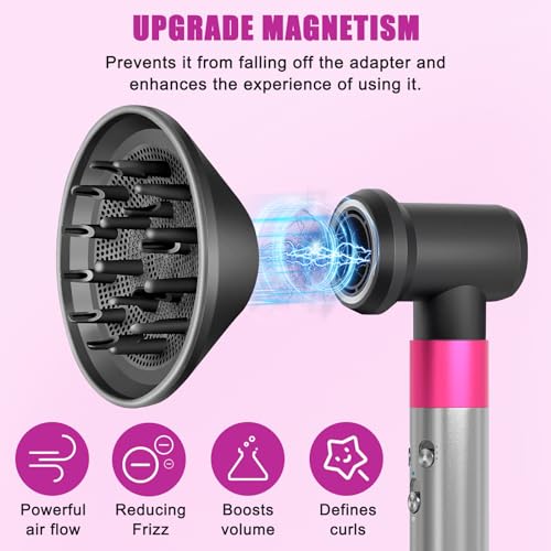 Chuancheng Diffuser & Adaptor Attachment Set for Dyson Airwrap, for Airwrap Styler Into A Hair Dryer Combination - Image 2