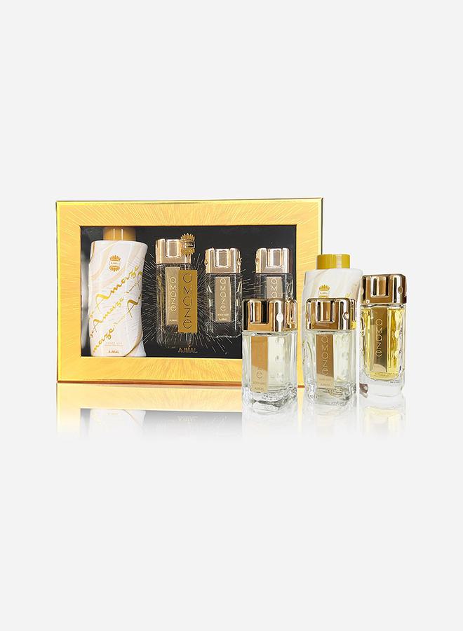 Ajmal مجموعة مكونة من 4 قطع Amaze Her Gift Box Eau De Parfum - Image 1