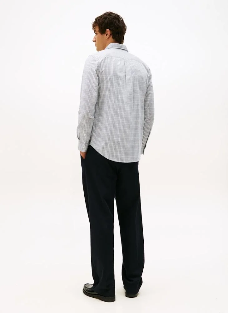 تومي هيلفيغر TH Flex Regular Fit Tartan Shirt